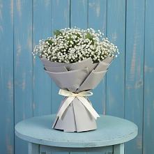 Букет цветов из:  Гипсофила в Шацке