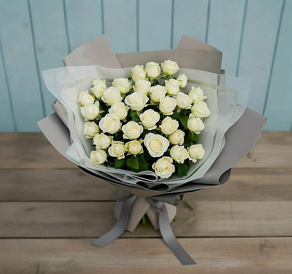 Букет Белоснежная нежность в Шацке