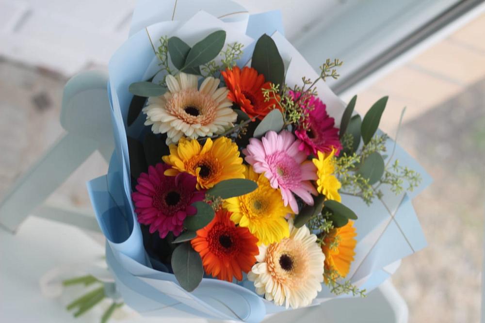 Букет цветов из: Герберы в Шацке