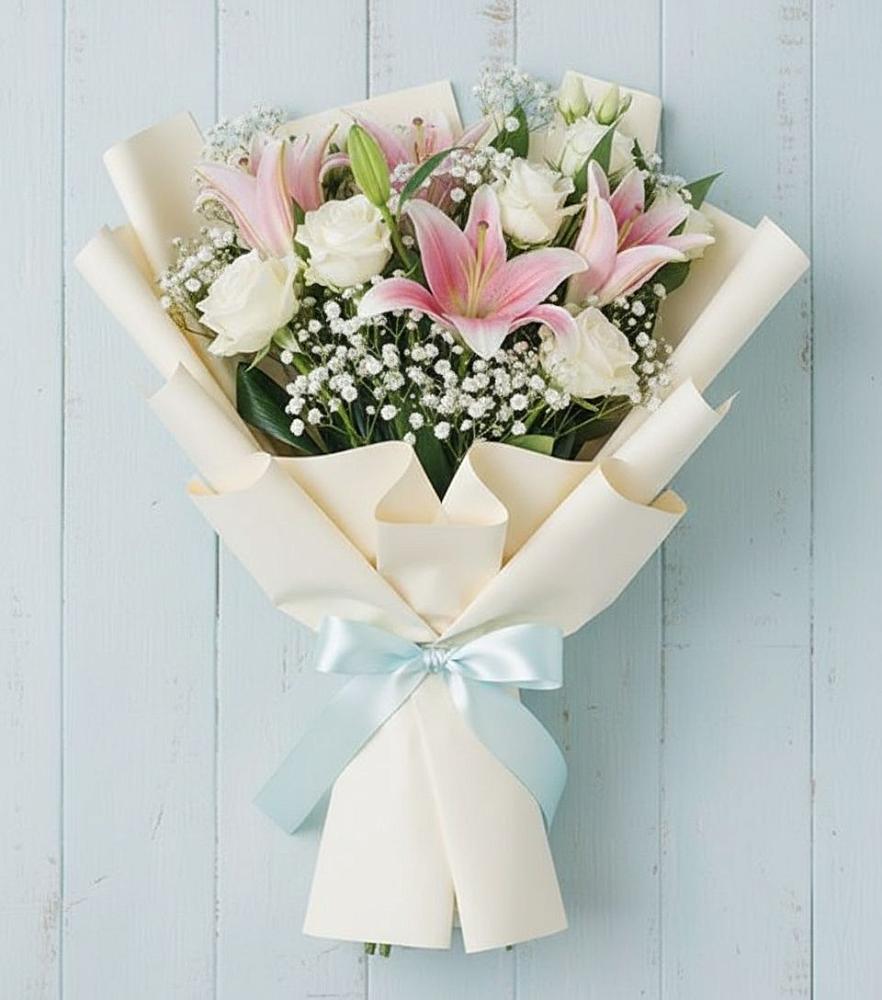 Букет цветов из: Лилии в Шацке