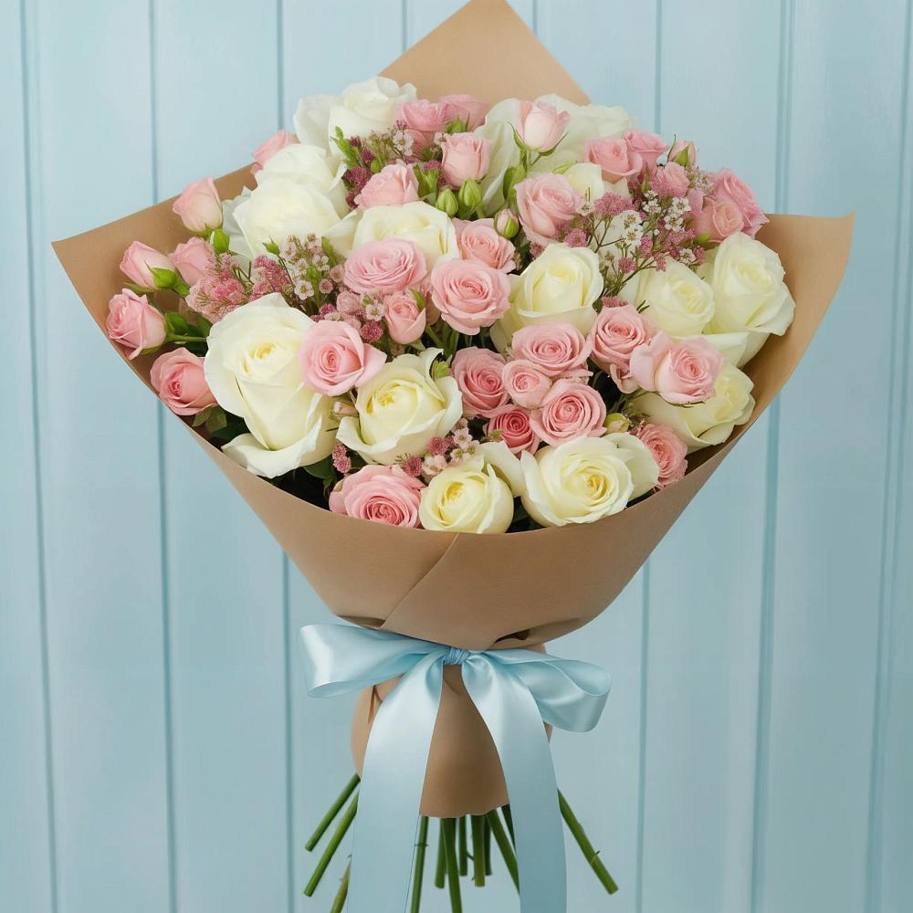 Букет цветов из: Розы в Шацке