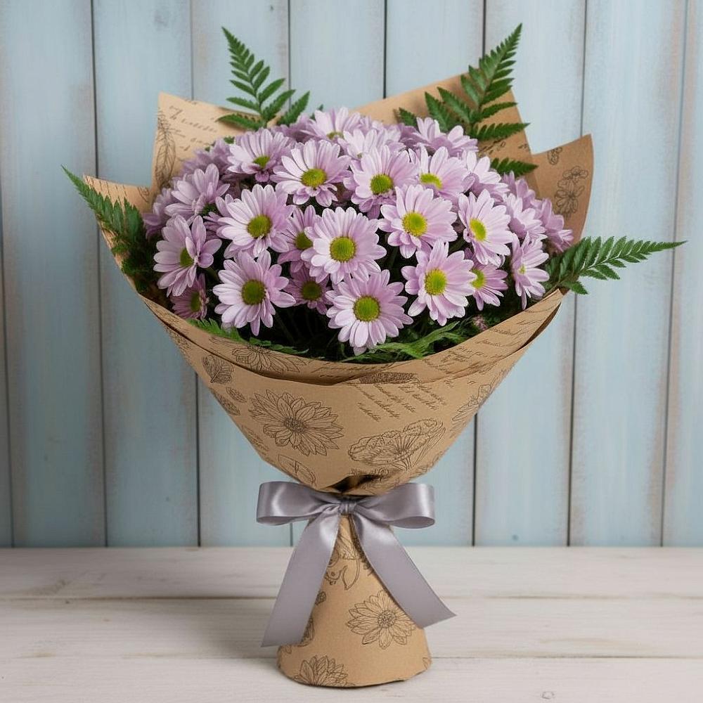 Букет цветов из: Хризантемы в Шацке
