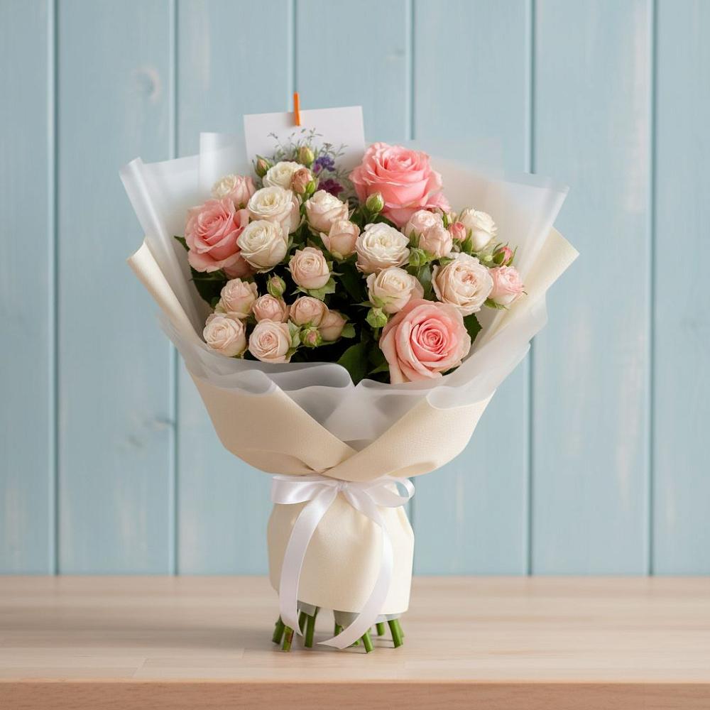 Букет цветов из: Розы в Шацке