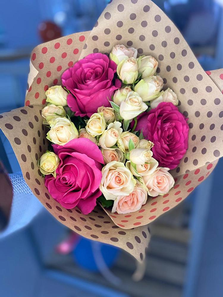 Букет цветов из: Розы в Шацке