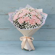 Букет цветов из:  Гвоздики #REPLACE_PRED# Шацке