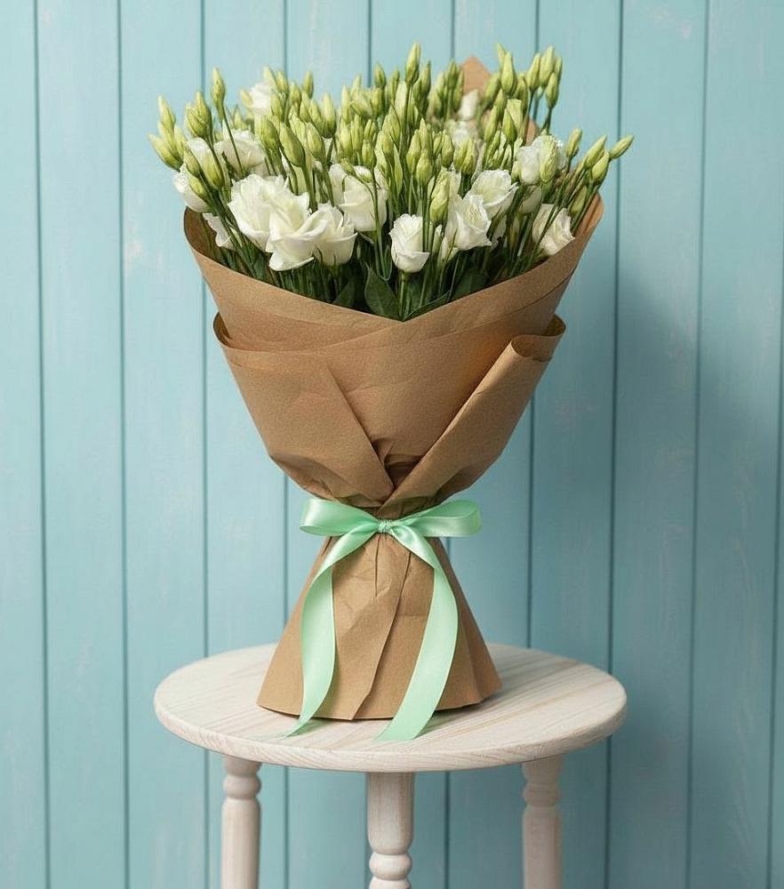 Букет цветов из: Лизиантусы в Шацке