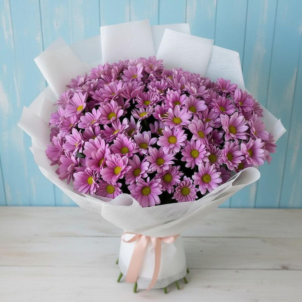Букет цветов из: Хризантемы в Шацке