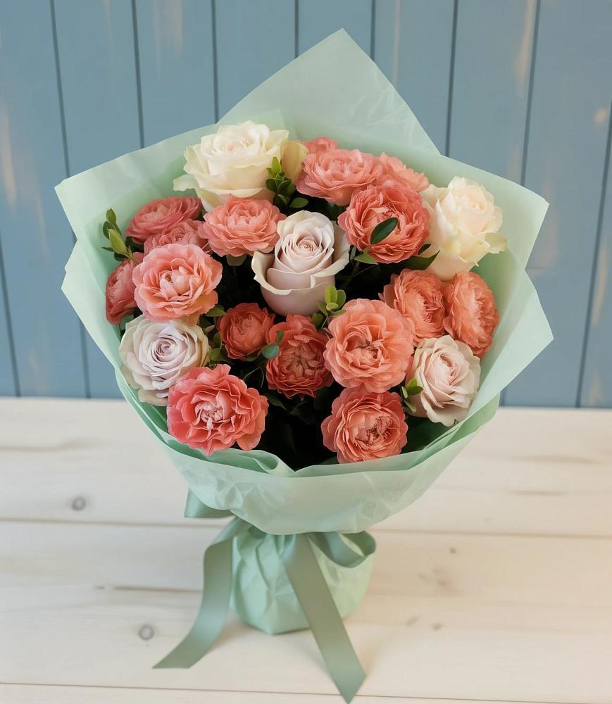 Букет цветов из: Розы в Шацке