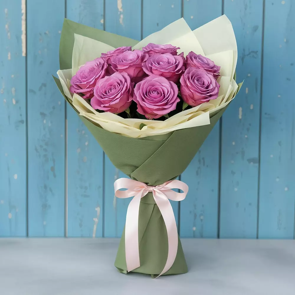 Букет Розы Фёрст Леди в Шацке