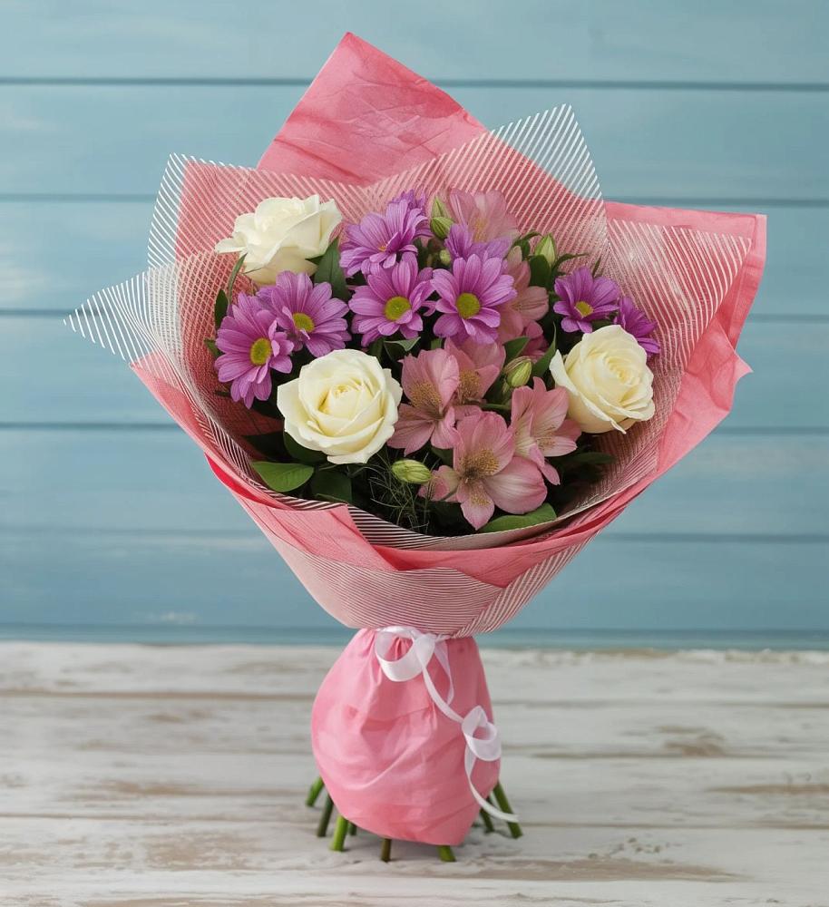 Букет цветов из: Герберы в Шацке