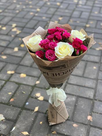 Букет цветов из: Розы в Шацке