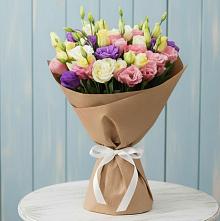Букет цветов из:  Лизиантусы в Шацке