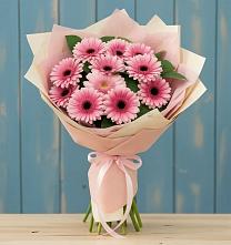 Букет цветов из:  Герберы в Шацке
